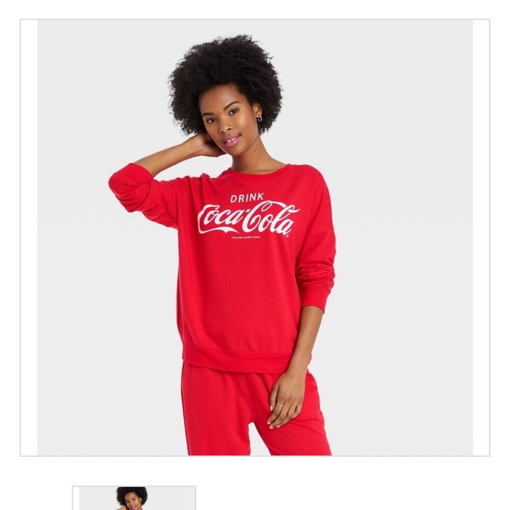 Copied - Coca Cola crew neck sweater